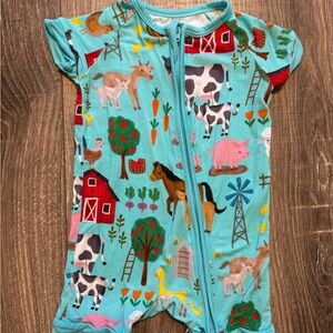 Set of 4 Little Sleepies Shorty Zippies